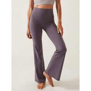 Athleta Salutation Statsh Flare Pant NEW Small Dusk Violet